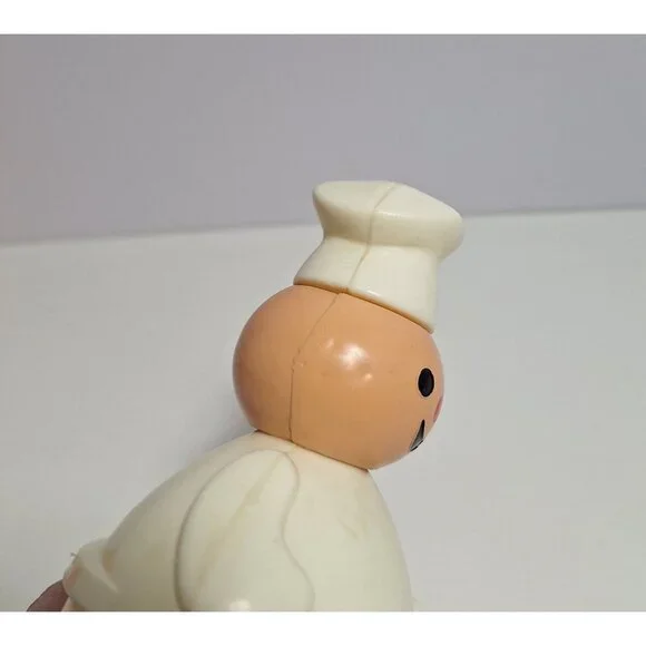 1970s Baker Candlestick Maker 3 Men In A Tub Roly Poly Lot Fisher Price Vintage - Picture 16 of 16